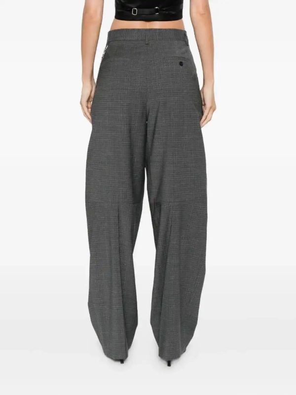 Alexander Wang Pleated Key-chain Trousers | Browns Slacks