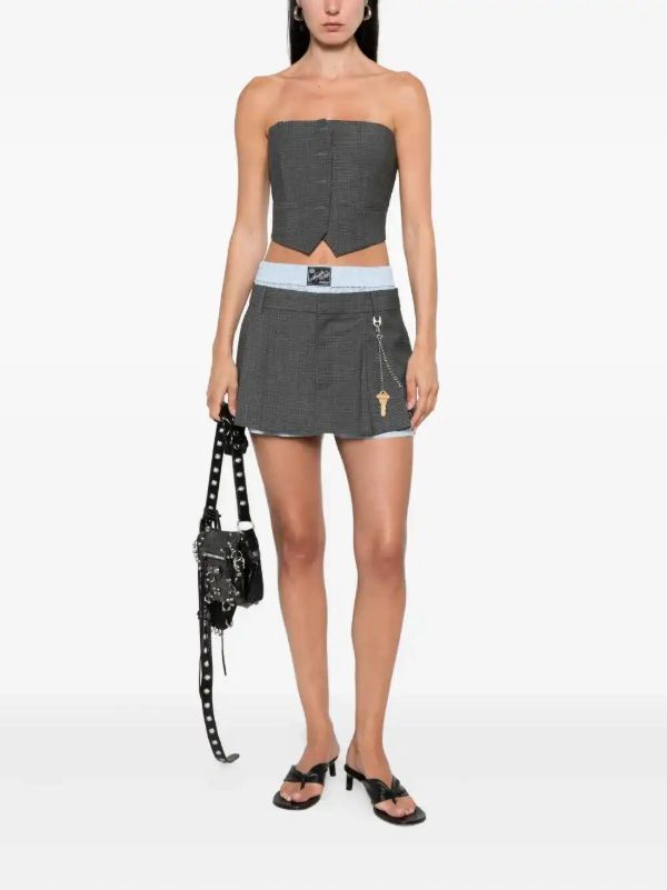 Alexander Wang Pleated Shorts | Browns Short & Mini Shorts