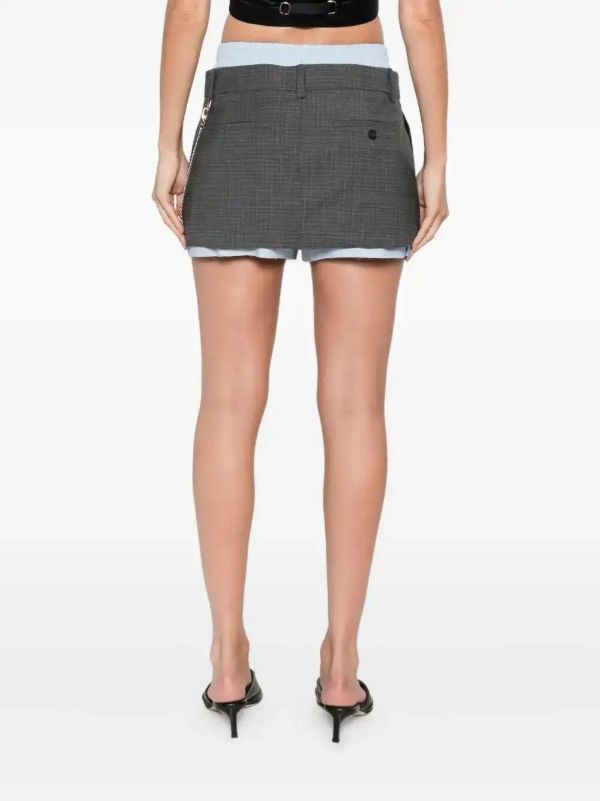 Alexander Wang Pleated Shorts | Browns Short & Mini Shorts