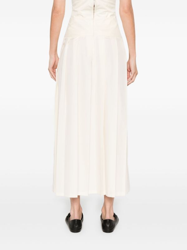 ALFIE Pleated Midi Skirt | Browns Pleated Skirts