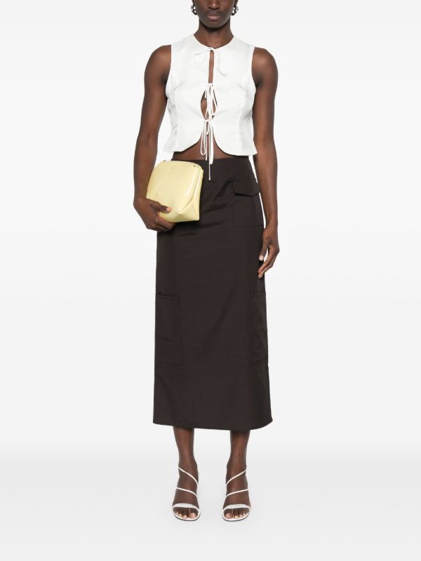 ALFIE Valletta Midi Skirt | Browns Straight Skirts