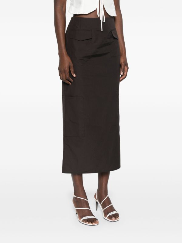 ALFIE Valletta Midi Skirt | Browns Straight Skirts