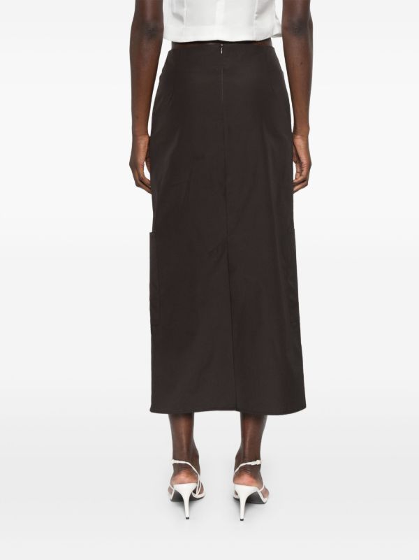 ALFIE Valletta Midi Skirt | Browns Straight Skirts