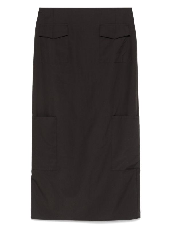 ALFIE Valletta midi skirt | Browns Straight Skirts