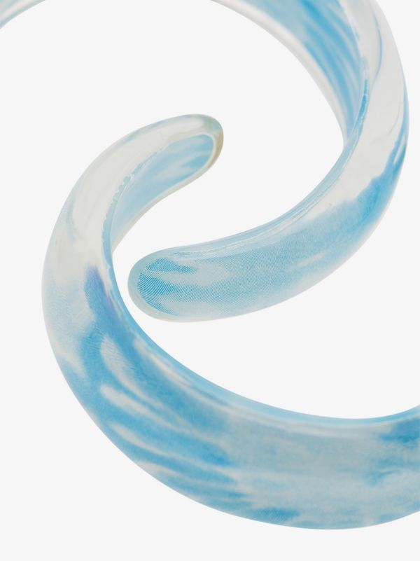 Alison Lou Gold-Plated Jelly Tie-Dye Hoop Earrings | Browns Earrings