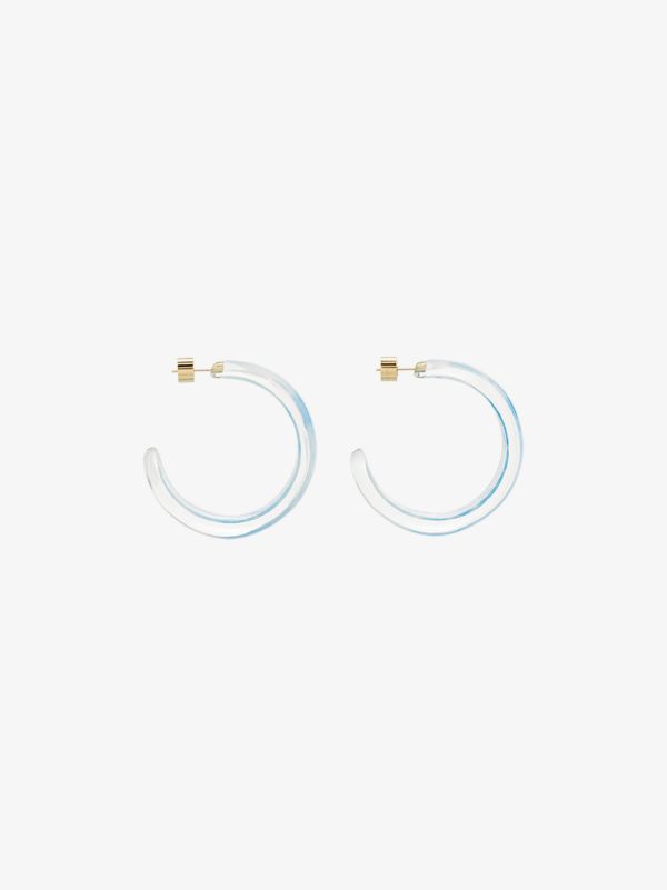 Alison Lou Gold-Plated Jelly Tie-Dye Hoop Earrings | Browns Earrings