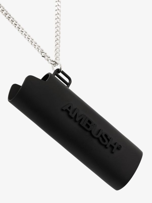 AMBUSH Black Large Lighter Case Necklace | Browns Necklaces