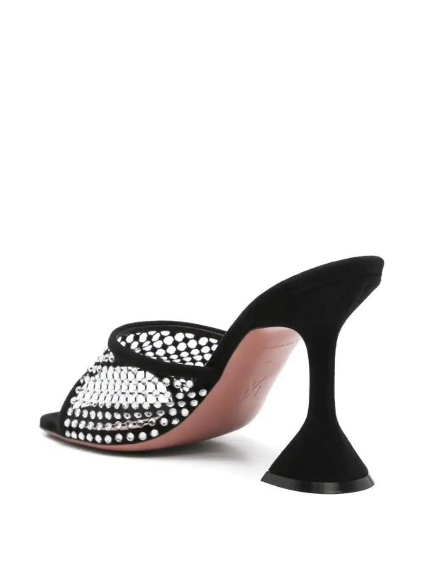 Amina Muaddi 100mm Lupita Sandals | Browns Sandals