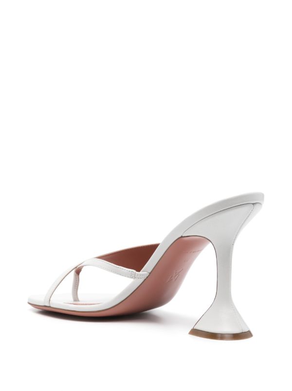 Amina Muaddi 95mm Shiona Sandals | Browns Sandals