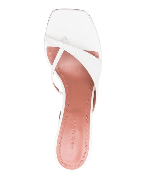Amina Muaddi 95mm Shiona Sandals | Browns Sandals