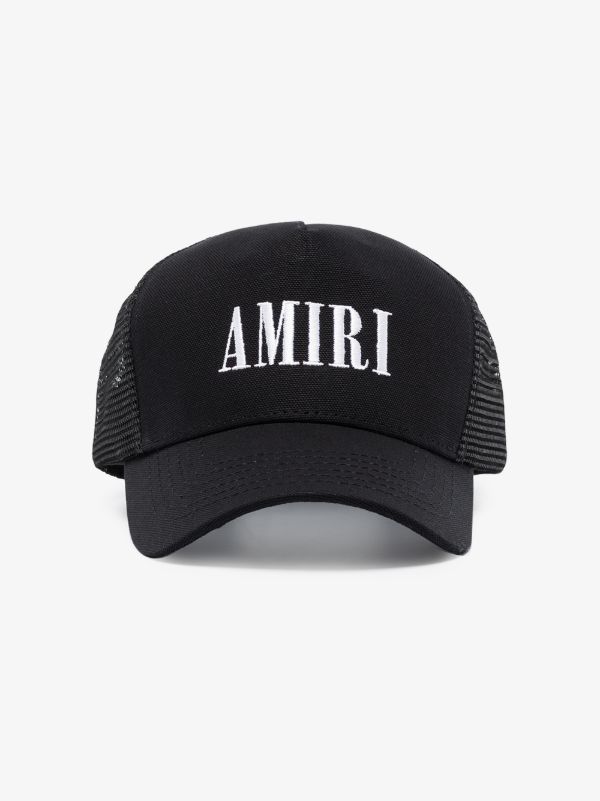 AMIRI black Core logo trucker hat | Browns Hats