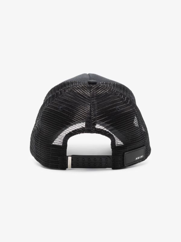 AMIRI Black MA Logo Baseball Cap | Browns Hats