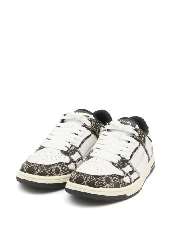AMIRI Black Skel-Top Sneakers | Browns Low-Tops