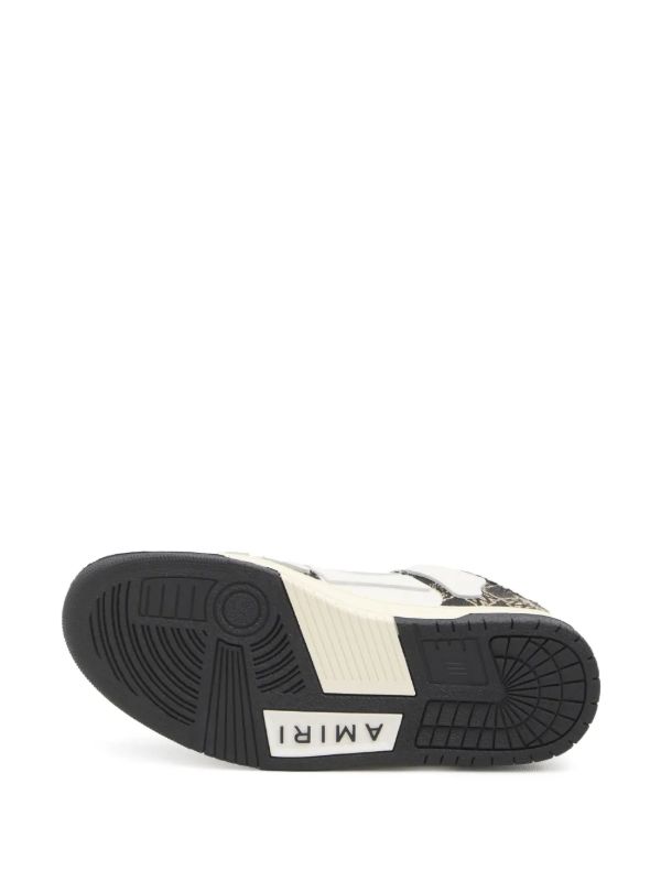 AMIRI Black Skel-Top Sneakers | Browns Low-Tops