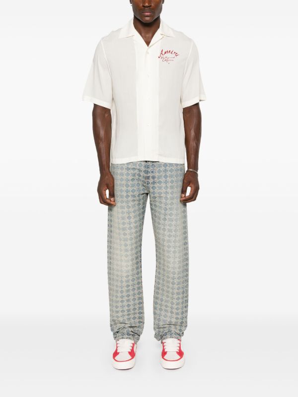 AMIRI Blue Quad Jeans | Browns Regular & Straight-Leg Jeans