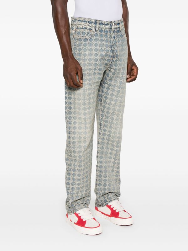 AMIRI Blue Quad Jeans | Browns Regular & Straight-Leg Jeans