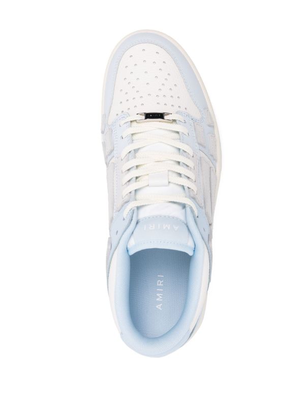 AMIRI Blue Skel Top Panelled Sneakers | Browns Sneakers