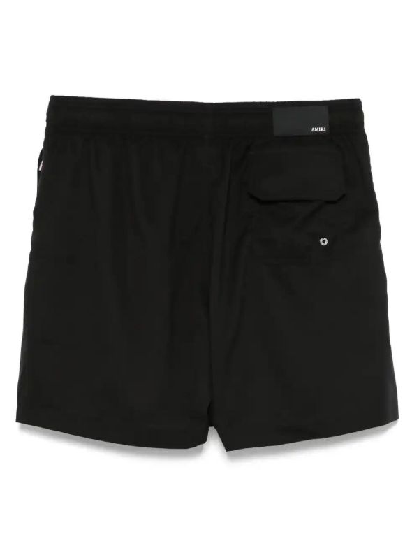 AMIRI Embroidered-logo Swim Shorts | Browns Swim & Board Shorts