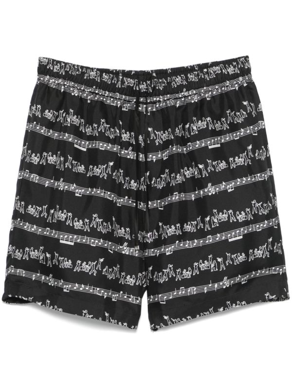 AMIRI Graphic-Print Shorts | Browns Deck Shorts