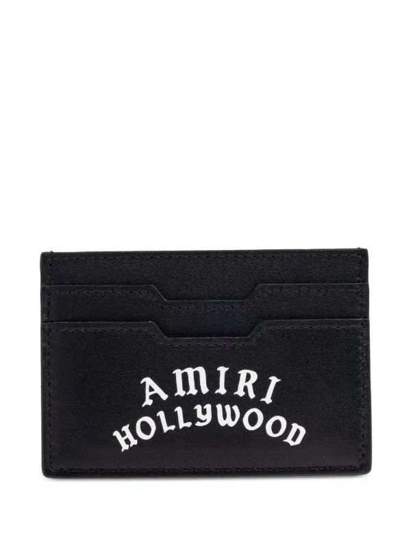 AMIRI Leather Card Holder | Browns Wallets & Billfolds