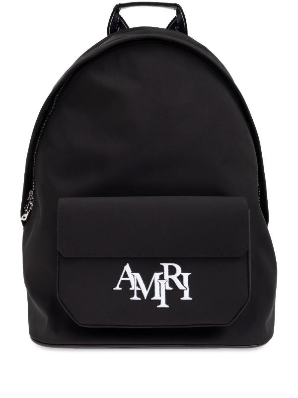 AMIRI Logo-Embroidered Backpack | Browns Backpacks