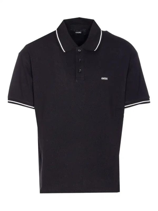 AMIRI logo-embroidered polo shirt | Browns Polo Shirts