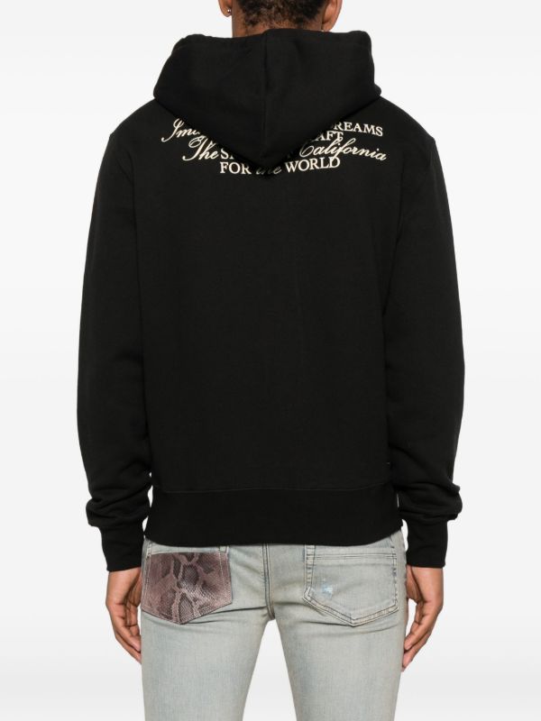 AMIRI Logo-plaque Zip-up Hoodie | Browns Hoodies