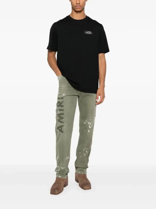 AMIRI Logo-print Jeans | Browns Slim-Fit Jeans