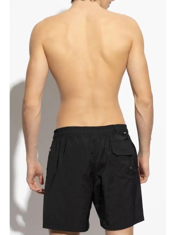 AMIRI Logo-print Swim Shorts | Browns Swim & Board Shorts