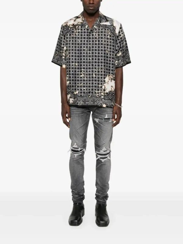 AMIRI Mx1 Distressed Skinny Jeans | Browns Skinny Jeans