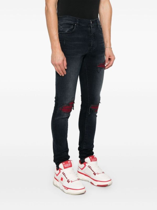 AMIRI MX1 Ultrasuede Skinny Jeans | Browns Skinny Jeans
