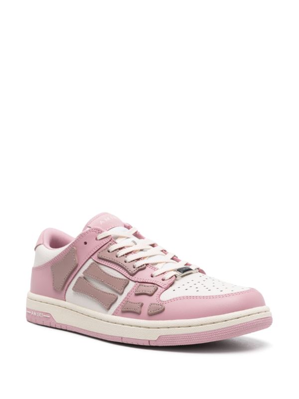 AMIRI Pink Skel Top Panelled Sneakers | Browns Sneakers