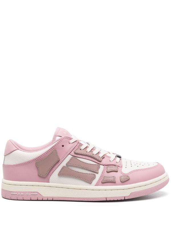 AMIRI Pink Skel Top Panelled Sneakers | Browns Sneakers