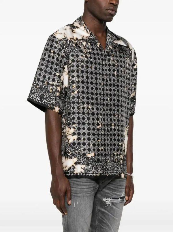 AMIRI Silk Bandana-print Shirt | Browns Shirts