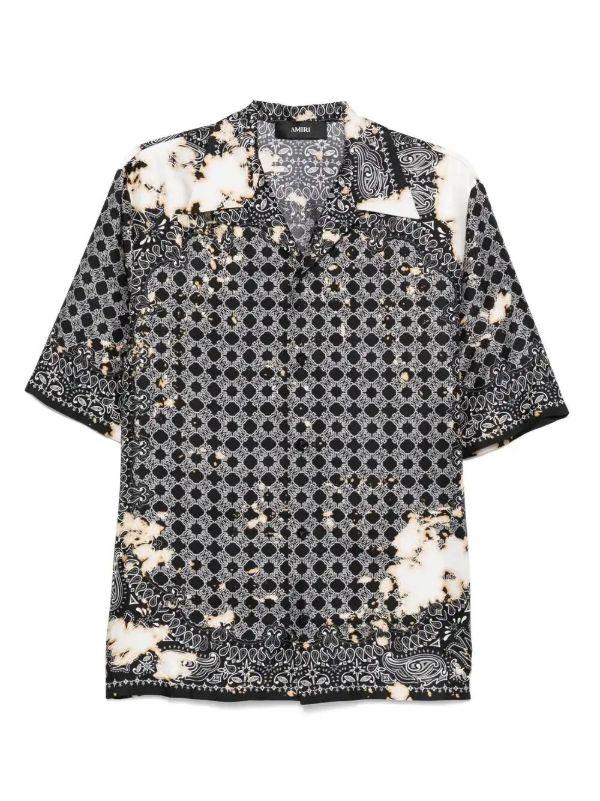 AMIRI silk bandana-print shirt | Browns Shirts