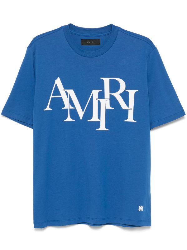 AMIRI Staggered Logo T-shirt | Browns T-Shirts