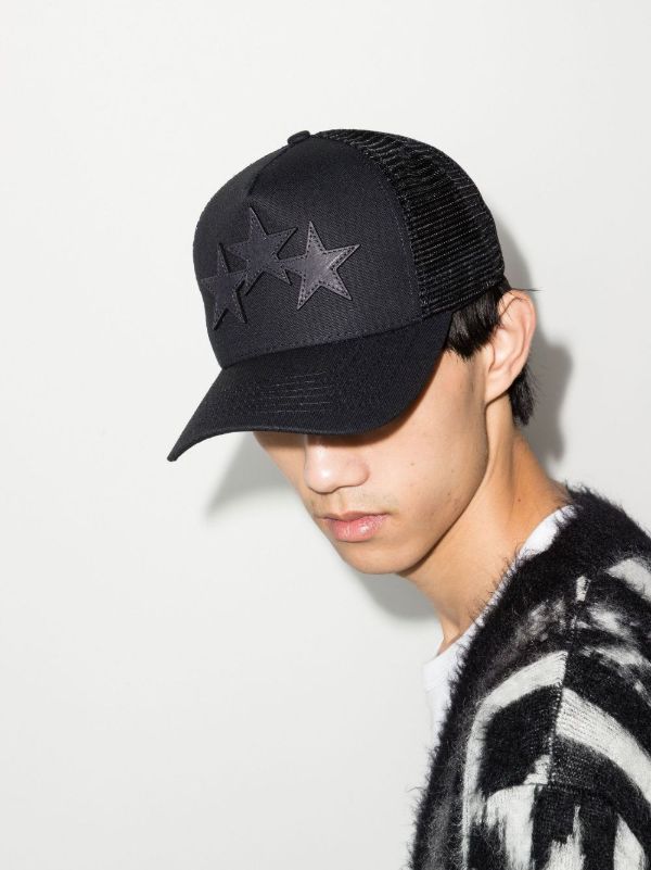 AMIRI Three Star Patch Trucker Hat | Browns Hats