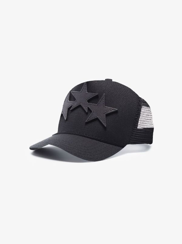 AMIRI Three Star Patch Trucker Hat | Browns Hats