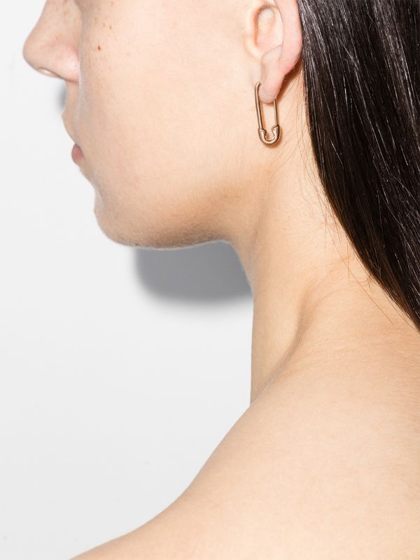 Anita Ko 18K Rose Gold Safety Pin Earring | Browns Fine Earrings