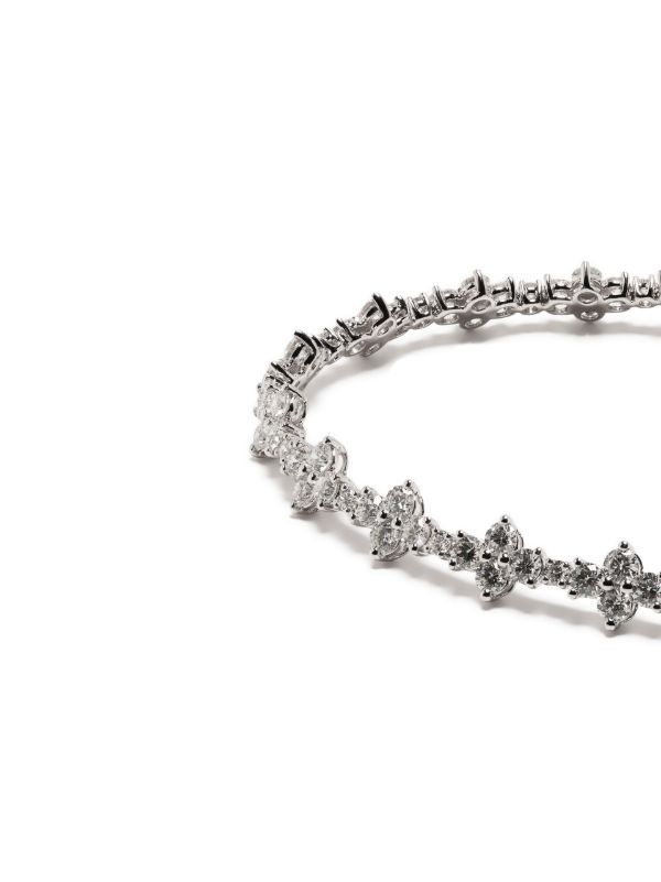 Anita Ko 18K White Gold Vivi Diamond Bracelet | Browns Fine Bracelets