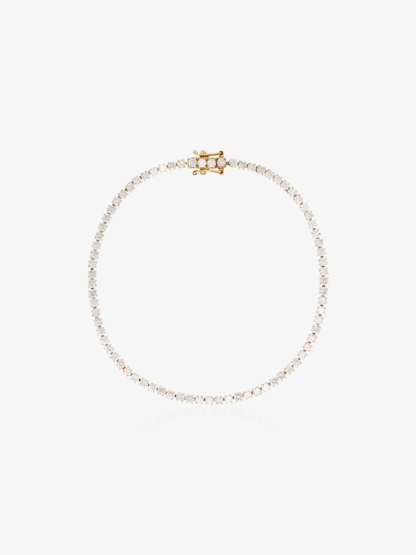 Anita Ko 18K yellow gold Hepburn diamond tennis bracelet | Browns Fine Bracelets