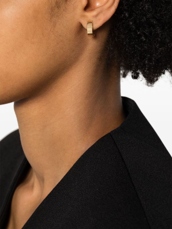 Anita Ko 18K Yellow Gold Huggie-Hoop Earrings | Browns Fine Rings