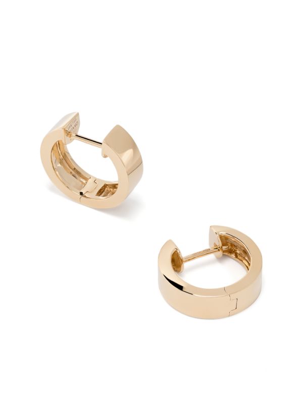 Anita Ko 18K Yellow Gold Huggie-Hoop Earrings | Browns Fine Rings