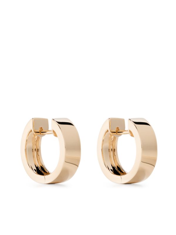 Anita Ko 18K Yellow Gold Huggie-Hoop Earrings | Browns Fine Rings