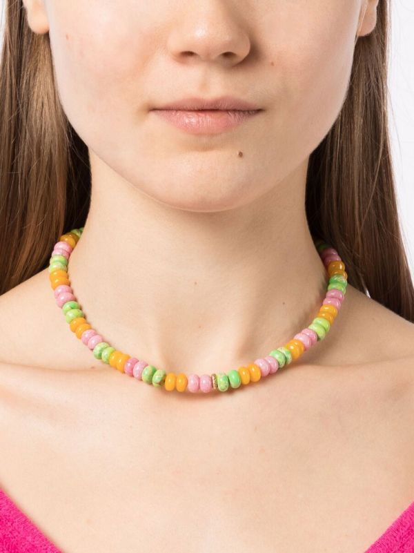 Anni Lu Multicolour Paradiso Beaded Necklace | Browns Necklaces