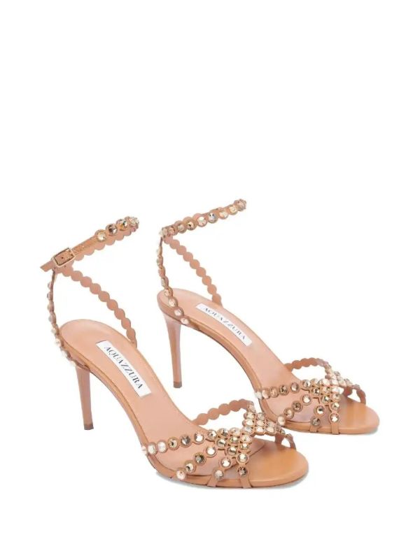 Aquazzura 85mm Tequila Sandals | Browns Sandals