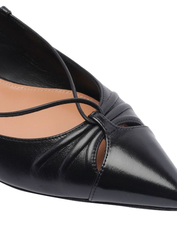 Aquazzura Black Gabi Ballet Flats | Browns Ballerina Shoes