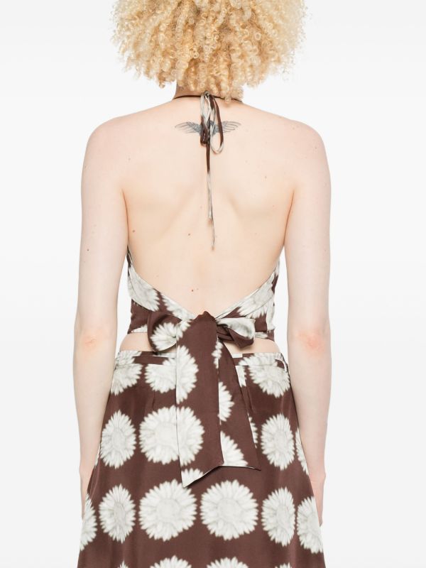 Asceno Bello Crop Top | Browns Vests & Tank Tops