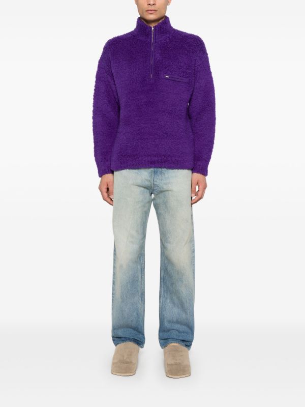 Auralee Bouclé-finish Jumper | Browns Knitted Sweaters