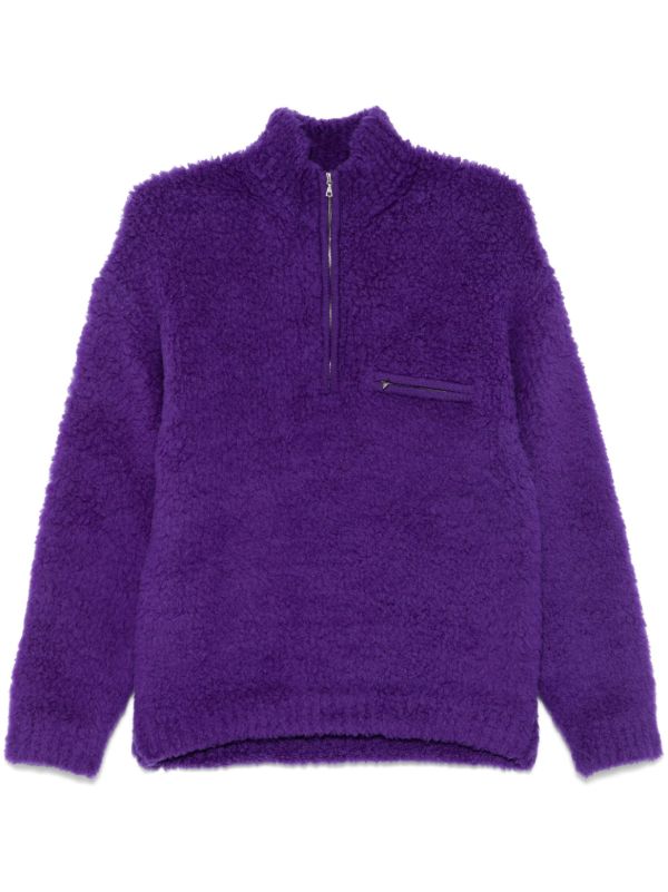 Auralee bouclé-finish jumper | Browns Knitted Sweaters